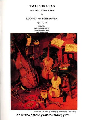 Beethoven, L.van (Preucil): Two Sonatas Opp.23, 24 (violin & piano)
