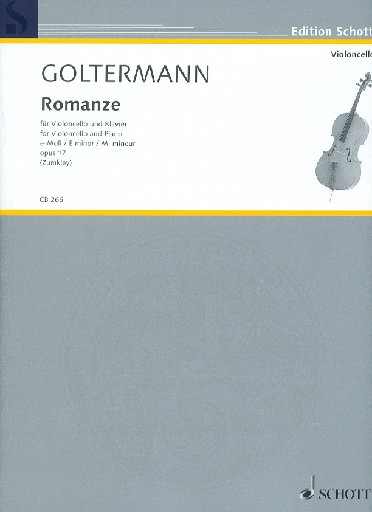 Goltermann, Georg: Romanze (Romance) op.17 (cello & piano)