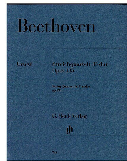 Beethoven, L.van (Cadenbach): String Quartet in F, Op. 135 (2 violin, viola, and cello)