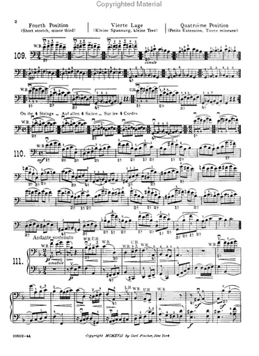 Dotzauer, J.J. (Klingenberg): Cello Method Vol.2