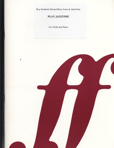 Jones, Edward H.: Play Jazztime (violin & piano)