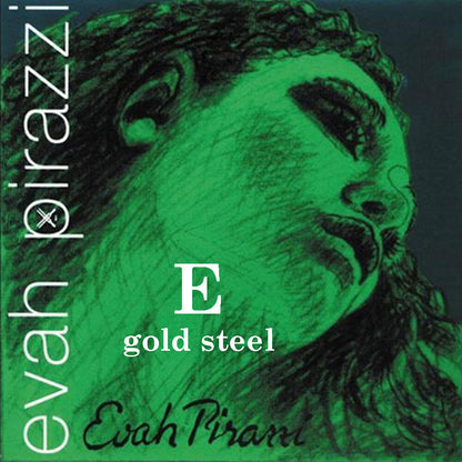 Pirastro EVAH PIRAZZI gold steel violin E string,