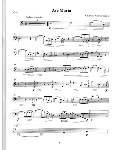 Duncan, C. (arr.): Sacred Melodies for Solo Cello (Cello & Piano)