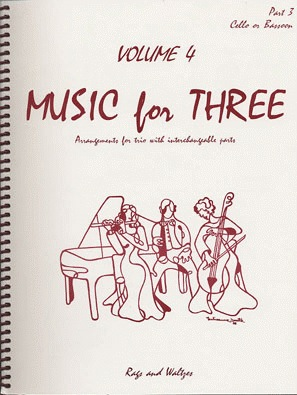 Kelley, Daniel: Music for Three Vol.4 Rags & Waltzes (cello)