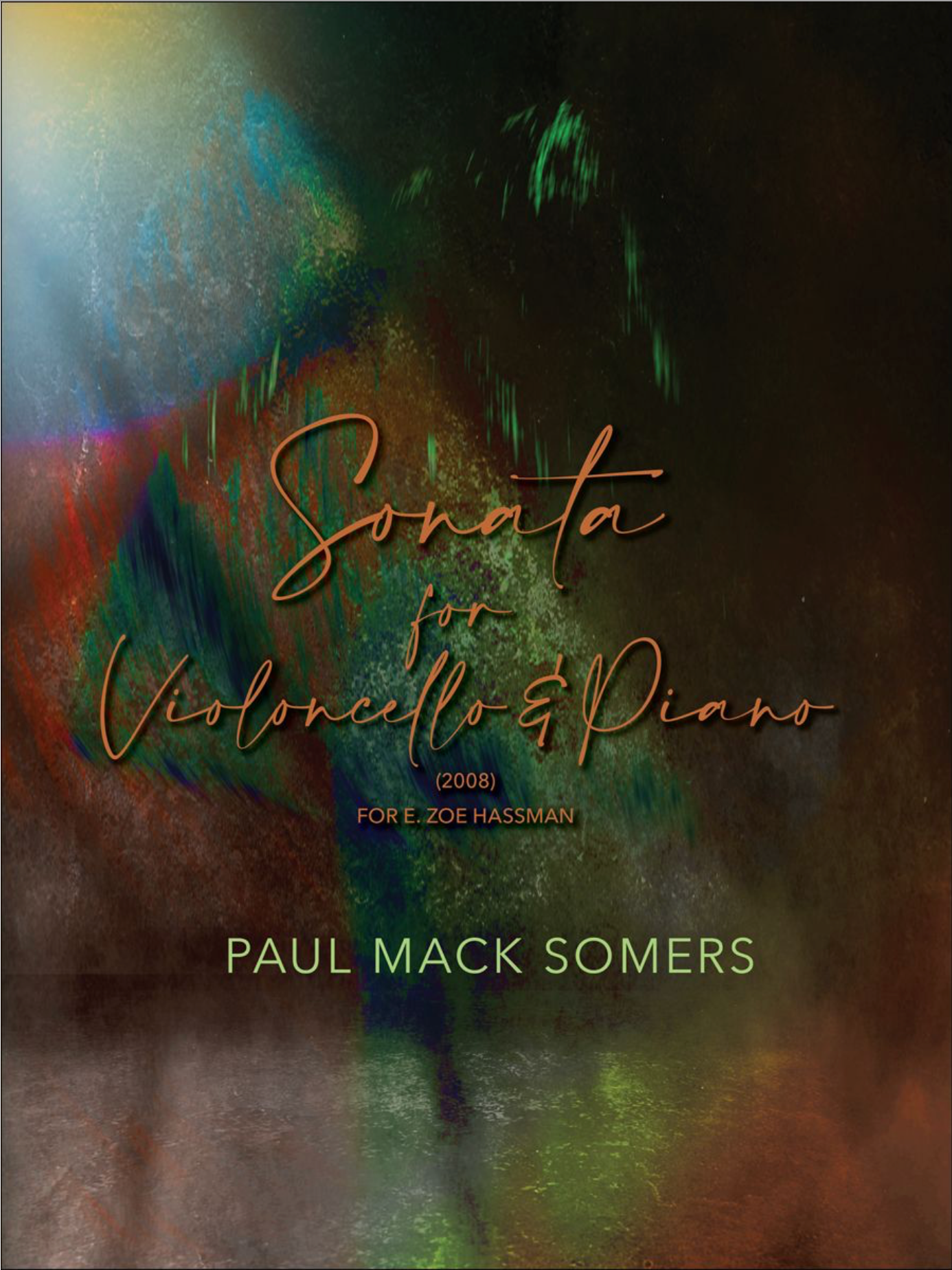 Somers: Sonata (cello and piano)