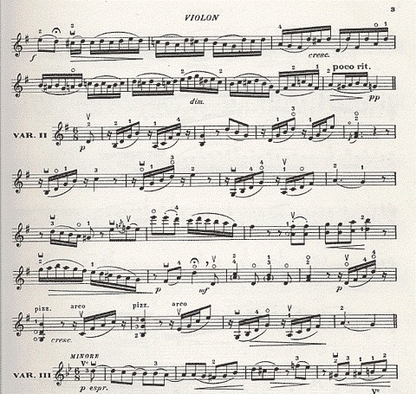 Beethoven, L.van: Variations on ''La ''Molinara'' (violin & piano)