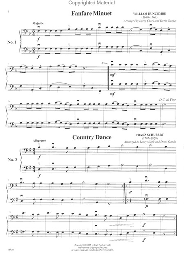 Clark, Larry & Doris Gazda: Progressive Duets, Vol.1 Easy to Medium (2 cellos)