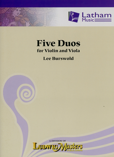 Burswold, Lee: Five Duos for Violin and Viola, score & parts