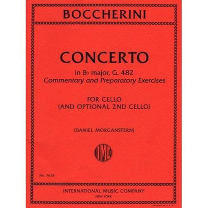 Boccherini: Concerto in Bb, Commentary & Preparatory Exercises (cello)
