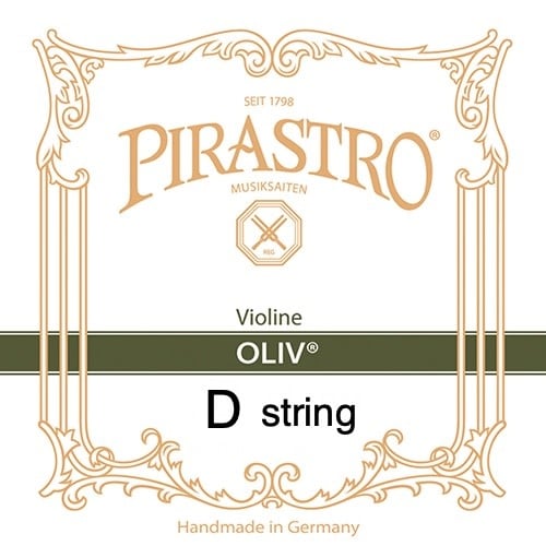 Pirastro OLIV violin D string,