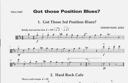 Jones: Position Blues for Viola