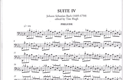 Bach, J.S.: Cello Suites Vol.2 (4-6) Tim Hugh performance CD included