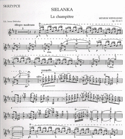 Wieniawski, Henri: 2 Mazurkas (violin & piano)