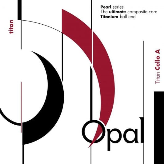 Opal Titan cello steel A string, by For-tune, medium,  4/4