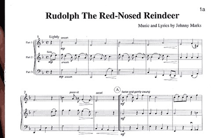 Kelley, D.: Music for Three - Popular Christmas Favorites (mixed trio)
