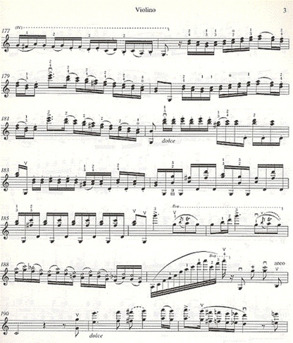 Paganini, Niccolo: Violin Concerto #5 in A minor (violin & piano)
