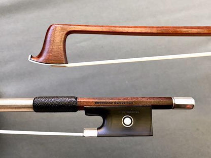 (Sold/paid) Gotthard Schuster silver violin bow, GERMANY, ca 1955