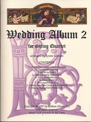 Latham, Lynne: Wedding Album No. 2 for String Quartet (2 violins, viola, cello)