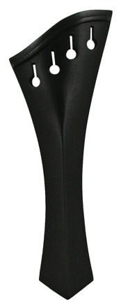 Ebony ''Harp'' style assymetrical violin tailpiece