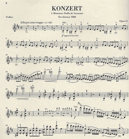 Saint-Saens, C. (Jost, ed.): Concerto in B Minor, Op. 61, No. 3, urtext (violin & piano)