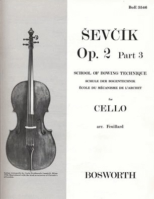 Sevcik: Op.2 No.3 School of Bowing Technique (cello)