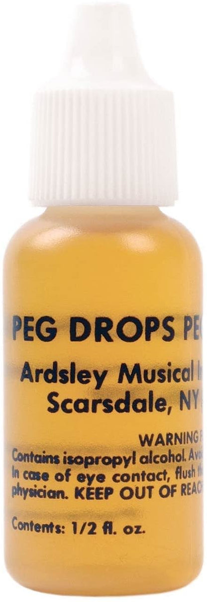 Peg Drops by Ardsley for slipping violin, viola or cello pegs