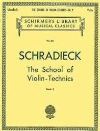 Schradieck, H.: School of Violin-Technics, Book 2 - Exercises in Double Stops