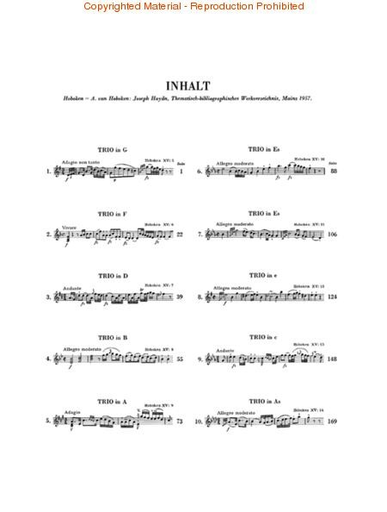 Haydn, F.J.: Piano Trios Vol.2 Henle urtext edition (violin, Cello, Piano)