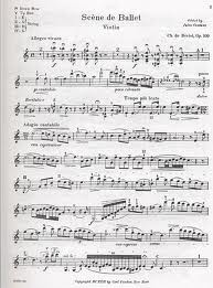 Beriot, Ch. de: Scene De Ballet Fantasia Op.100 (violin & piano)