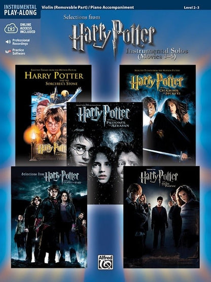 Williams, J.: Harry Potter Instrumental Solos for Strings (Movies 1-5) (Violin & CD) Alfred