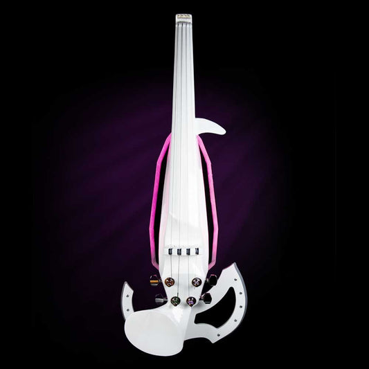 Prism electric violin by 3Dvarius,  with programmable interactive color LED lights, FRANCE,