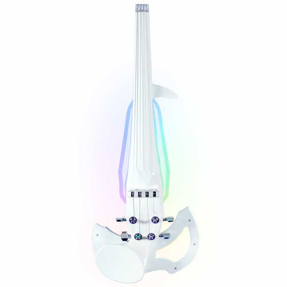 Prism electric violin by 3Dvarius,  with programmable interactive color LED lights, FRANCE,