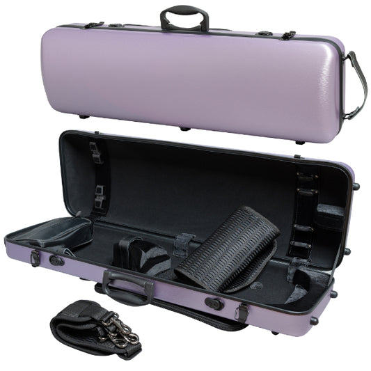 Mika Polycarbonate Oblong Violin Case