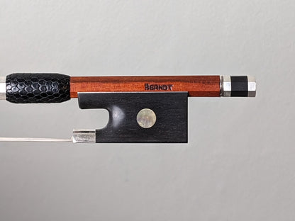 Jesse Berndt silver violin bow, Minneapolis, MN, 58.6g | Metzler Violins