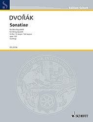 Dvorak, Antonin : Sonatine for String Quartet, Op. 100 score and parts