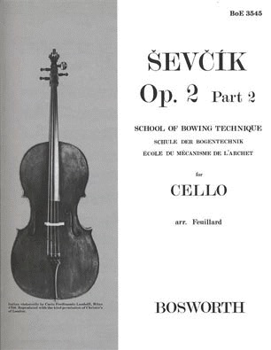Sevcik, O.: Op.2 No.2 School of Bowing Technique (cello)