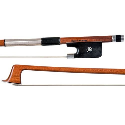 Marco Raposo 4/4 silver viola bow, round Pernambuco | Metzler Violins