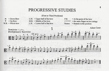 Carse: Viola School of Progressive Studies Bk.4 (viola)