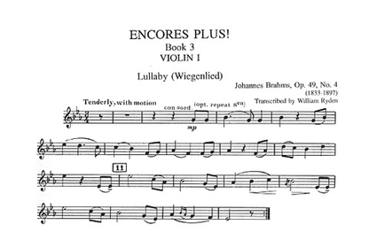 Ryden, William: Encores Plus! Book 3 (string quartet)
