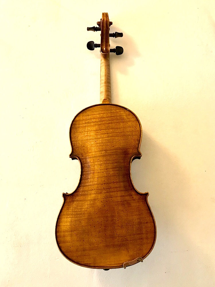 German antiqued used violin, unlabeled 4/4 | Metzler Violins