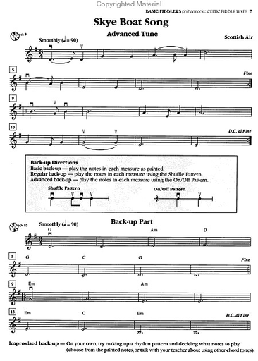 Dabczynski, A.: Basic Fiddlers Philharmonic - Celtic Fiddle Tunes (violin & CD) Alfred