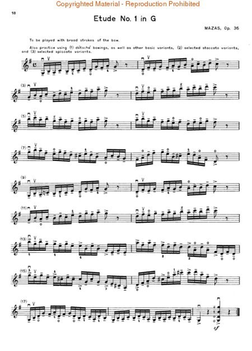 Whistler: Preparing for Kreutzer Vol.1 (violin)