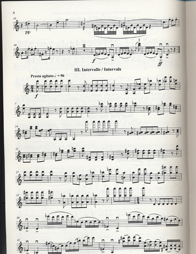Weinberg, Mieczyslaw: Sonata No. 2 Op. 95 for Violin Solo