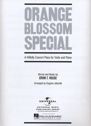 Rouse, Orange Blossom Special (Violin)