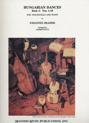 Brahms, Johannes (Piatti): Hungarian Dances No.1-10 (cello & piano)