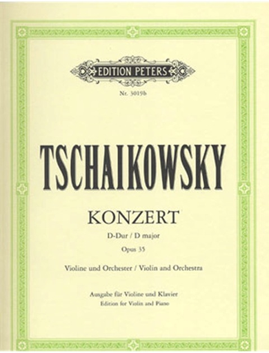 Tchaikovsky, P.I. (Oistrakh): Violin Concerto (violin & piano)