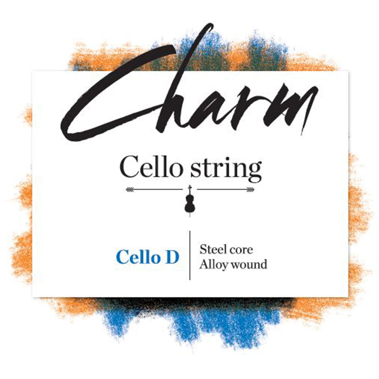 Charm cello steel D string, by For-tune, medium,