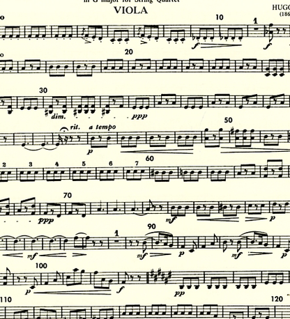 Wolf, Hugo: Italian Serenade in G major (string quartet) set of parts