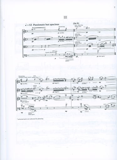 Lieberson, Peter: String Quartet (score and parts)