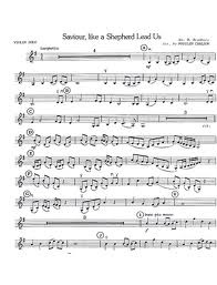 Carlson, Marilyn: Saviour Like a Shepherd (violin & piano)